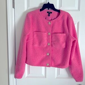 Fun pink AQUA (Bloomingdale's) Blazer - like new